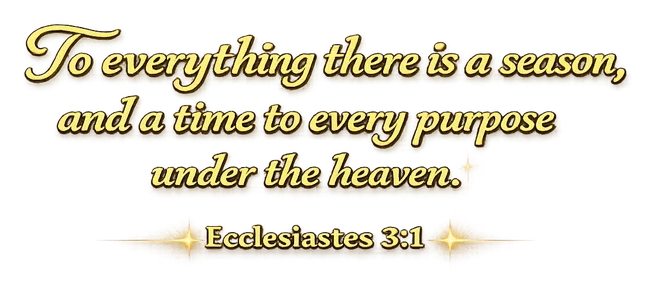 Ecclesiastes 3:1 scripture artwork